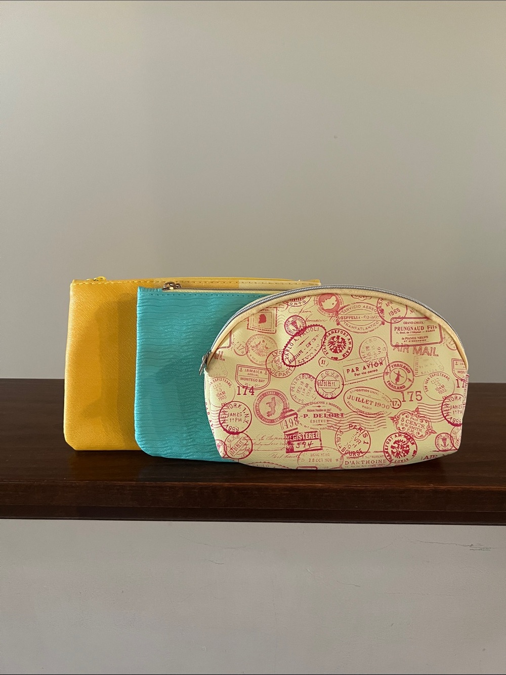 Bundle of 3 Ipsy makeup bag .